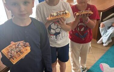 Dzieci z goframi