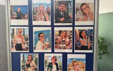 Portrety nauczycieli i pracownik&oacute;w szkoły 3