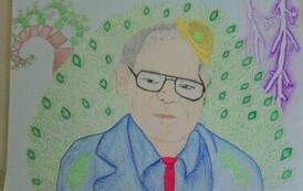 Portret Benoit Mandelbrot