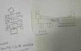 Rysunek świąteczny z figur geometrycznych (3)