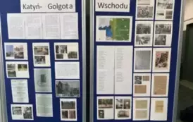 Gazetka upamiętniająca Zbrodnię Katyńską 