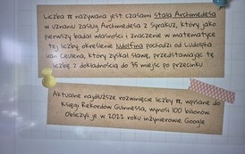 Informacje o liczbie Pi