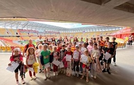 Na koronie stadionu Jagielloni Białystok