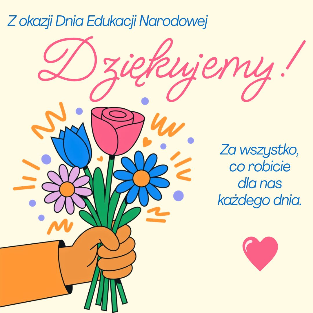 Życzenia z&nbsp;okazji Dnia Edukacji Narodowej