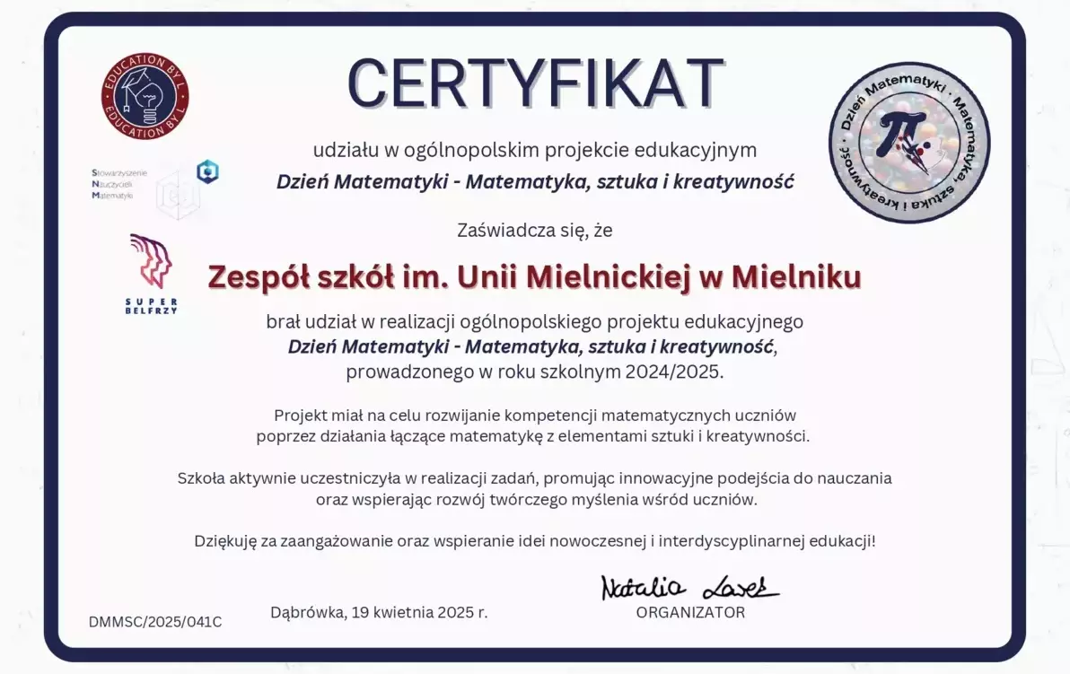 Zdjęcie do Matematyka, sztuka, kreatywność