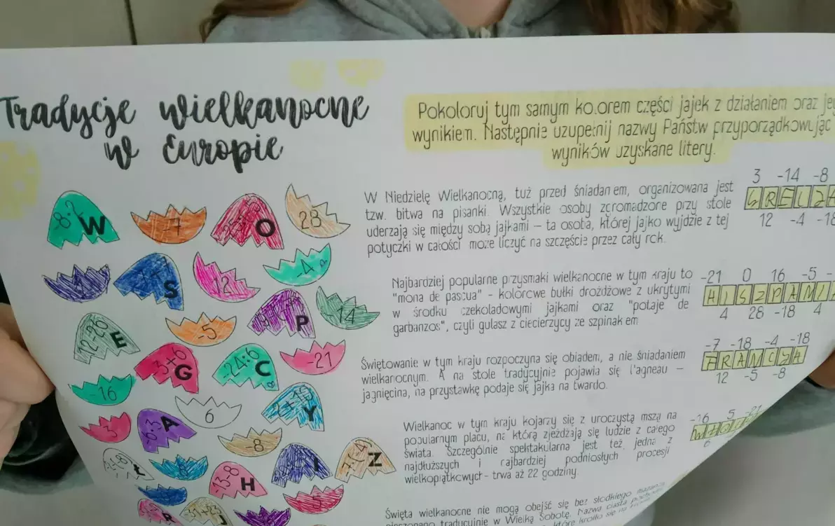 Zdjęcie do Kreatywnie na matematyce - Wielkanoc
