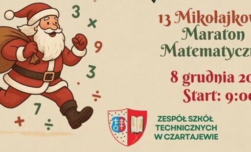 Zdjęcie do XIII Mikołajkowy Maraton Matematyczny w Czartajewie
